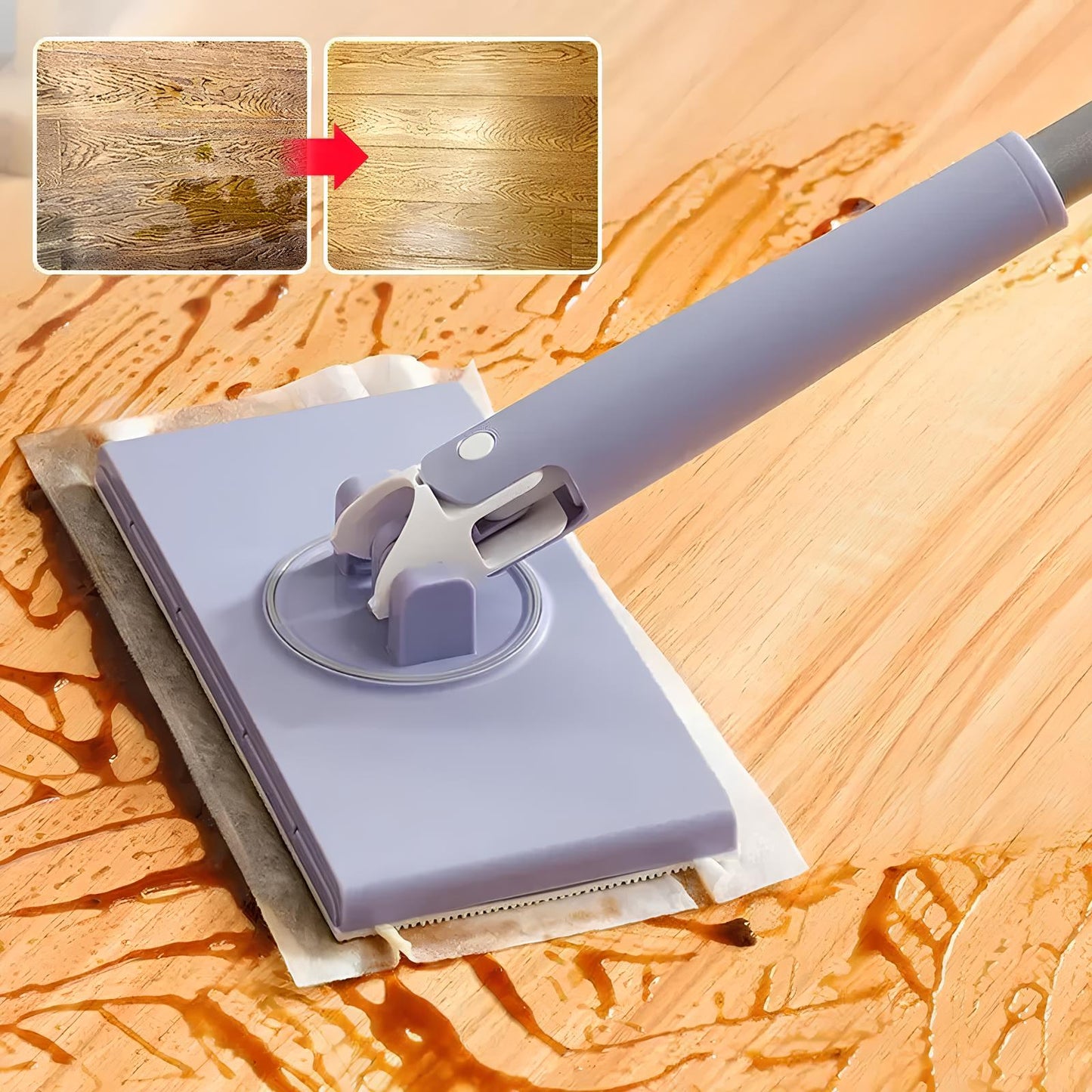 THE Click MOP 2.0 | Mop That Clicks to Everything (Now Bigger) + 4 FREE Cleaning Clothes