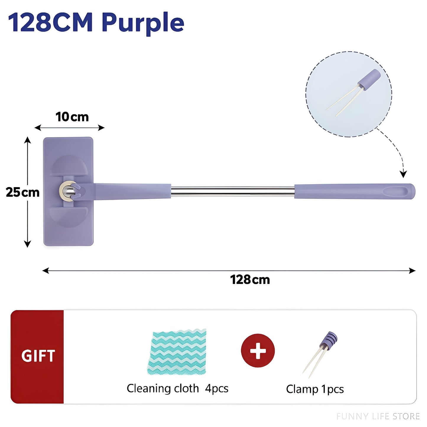 THE Click MOP 2.0 | Mop That Clicks to Everything (Now Bigger) + 4 FREE Cleaning Clothes