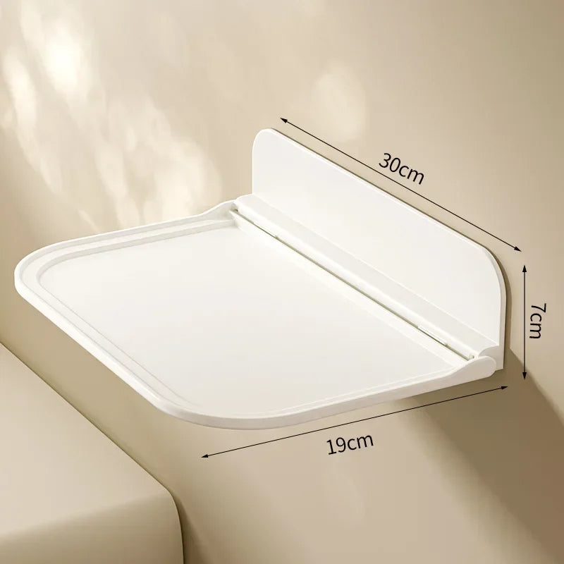Easy Wall Mounted Foldable Storage Shelf