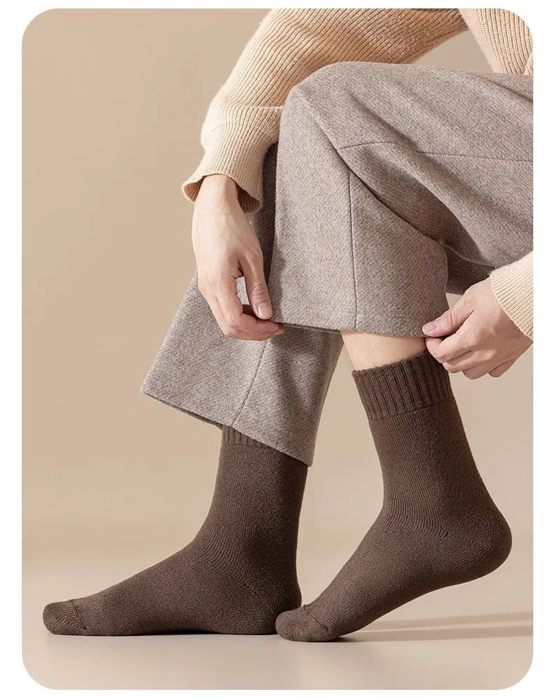 🔥🦶 HotFeet Arctic Thermal Wool Socks (Unisex) - Stay toasty on extreme cold 🧊🌡️