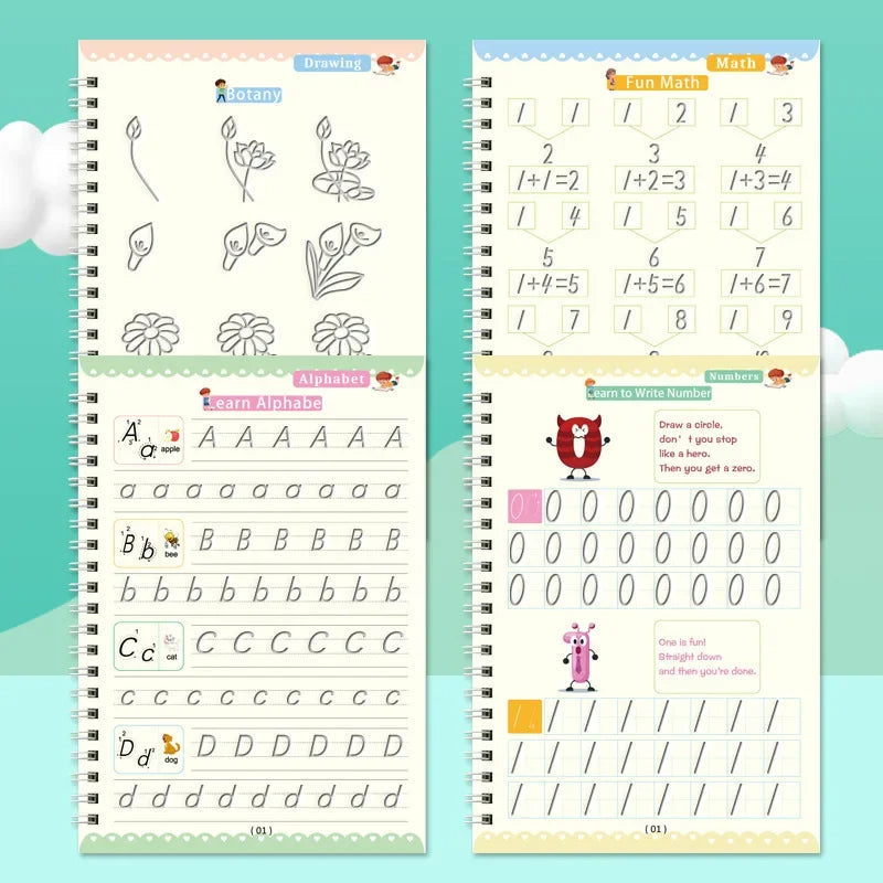 Magic Hand Writing Magic Handwriting Copybooks – Eco Home Goodies