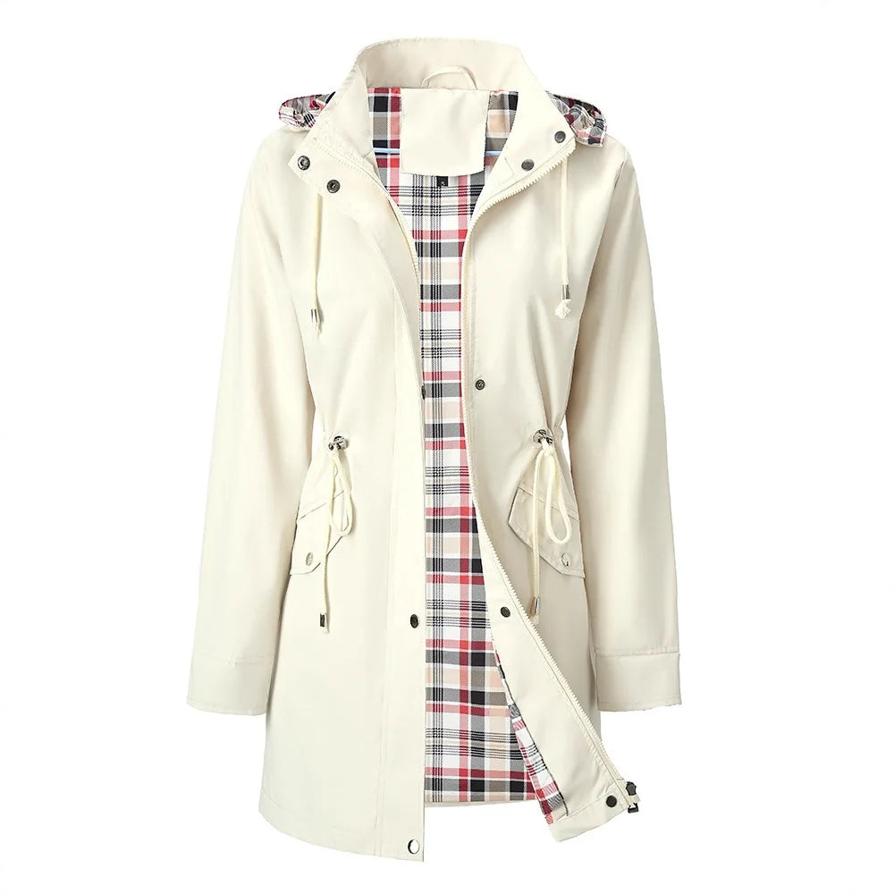 🧥 3-in-1 Luxe Waterproof Jacket for Women | Rain, Wind & Cold, All Covered! 🌧️