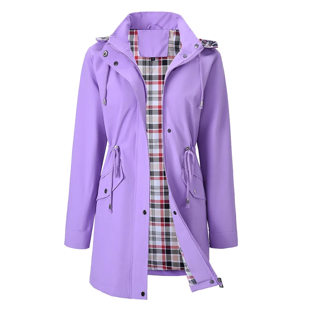 🧥 3-in-1 Luxe Waterproof Jacket for Women | Rain, Wind & Cold, All Covered! 🌧️