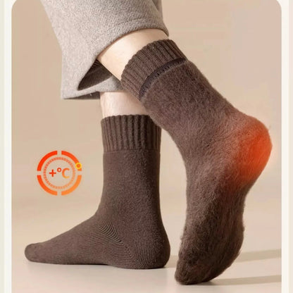 🔥🦶 HotFeet Arctic Thermal Wool Socks (Unisex) - Stay toasty on extreme cold 🧊🌡️