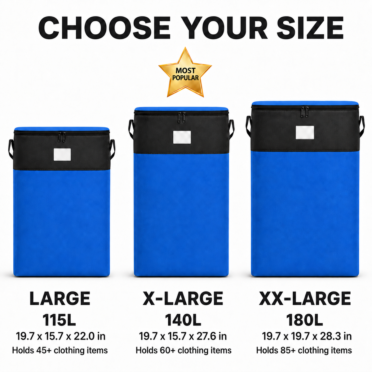Jumbo Moving & Storage Bag 🐘📦- (Waterproof, Tearproof)