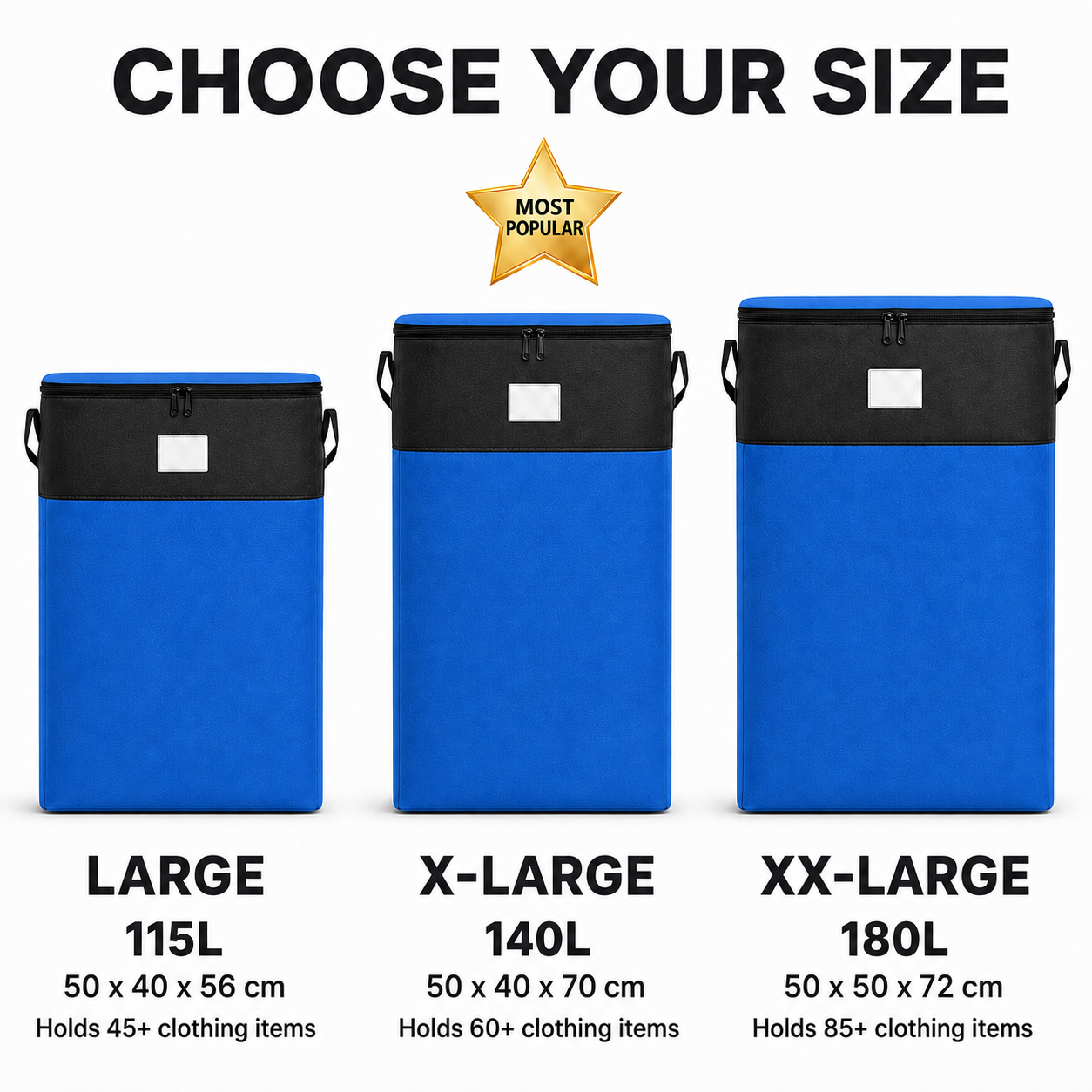 Jumbo Moving & Storage Bag 🐘📦- (Waterproof, Tearproof)